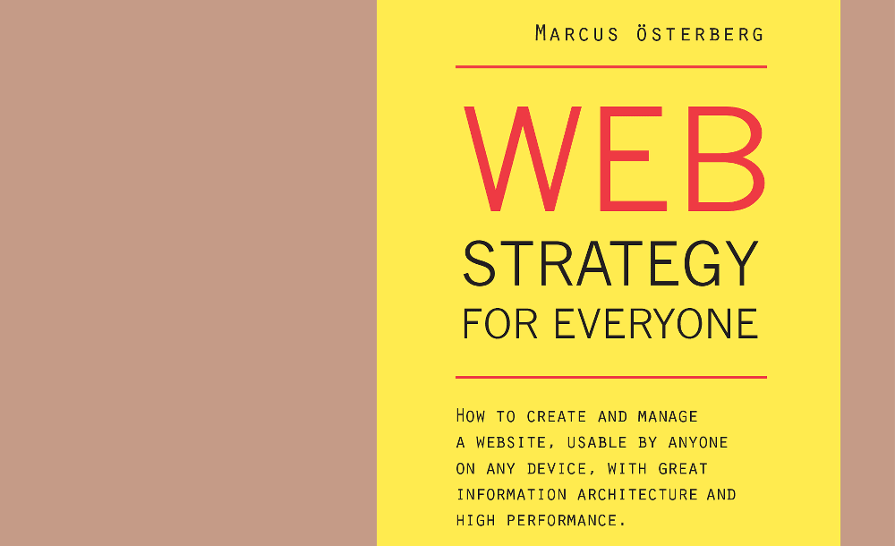 Cover of Web Strategy for Everyone